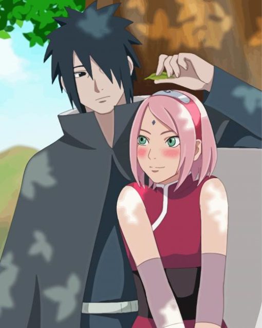 Sasuke X Sakura paint by number