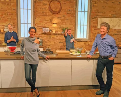 Saturday Kitchen paint by number
