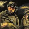 Seal Team Art paint by number