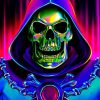Skeletor He Man paint by number