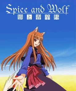 Spice And Wolf Anime paint by number