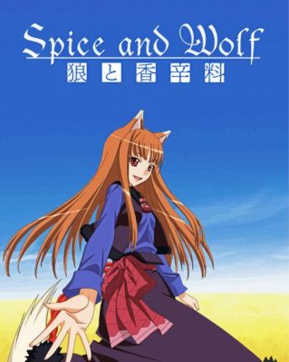 Spice And Wolf Anime paint by number