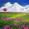 Swiss Landscape Nature paint by number