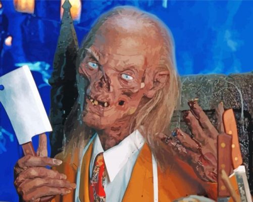 Tales Of The Crypt Character paint by number