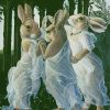 The Dancing Bunnies paint by number