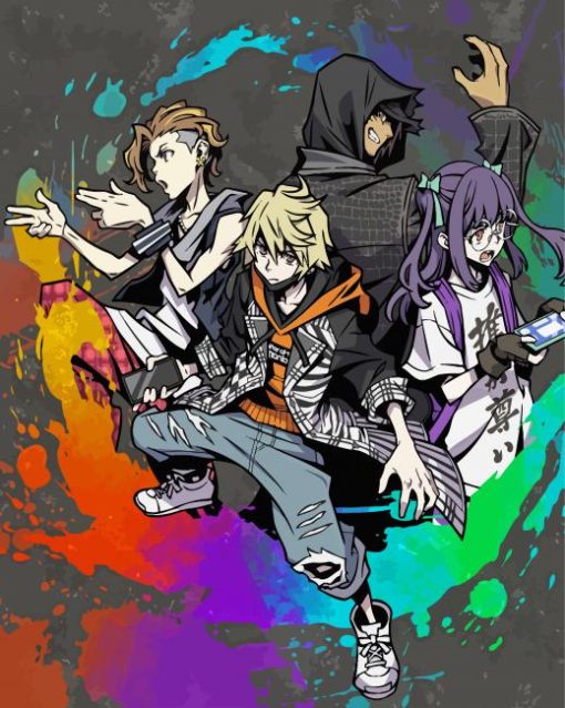 The World Ends Game paint by number