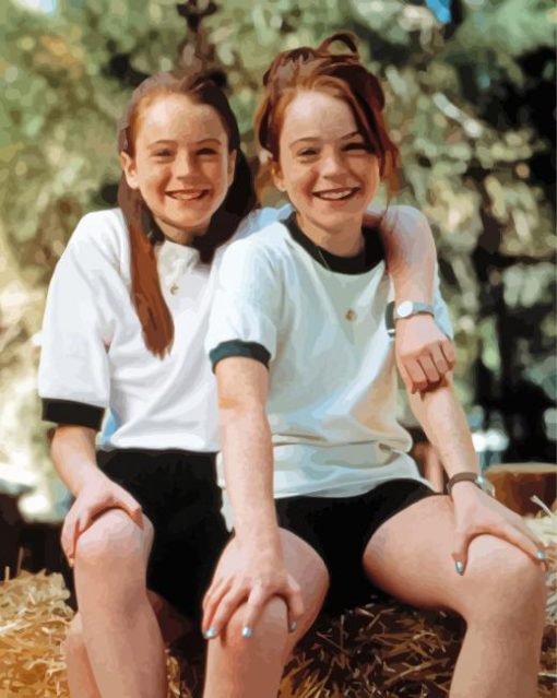 The Parent Trap Characters paint by number