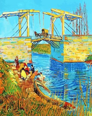 Van Gogh Bridge At Arles paint by number