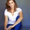 Actress Stana Katic paint by number
