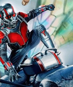 Aesthetic Antman paint by number