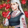 Aesthetic Bulgarian Woman paint by number
