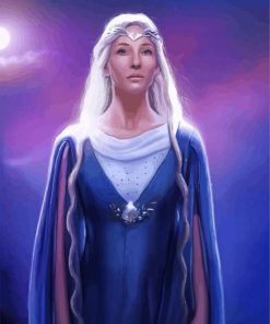 Aesthetic Lord Of The Rings Galadriel Art paint by number