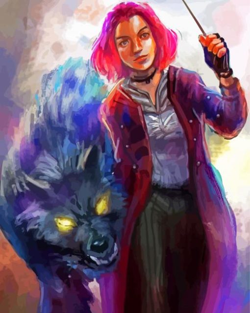 Aesthetic Nymphadora Tonks paint by number