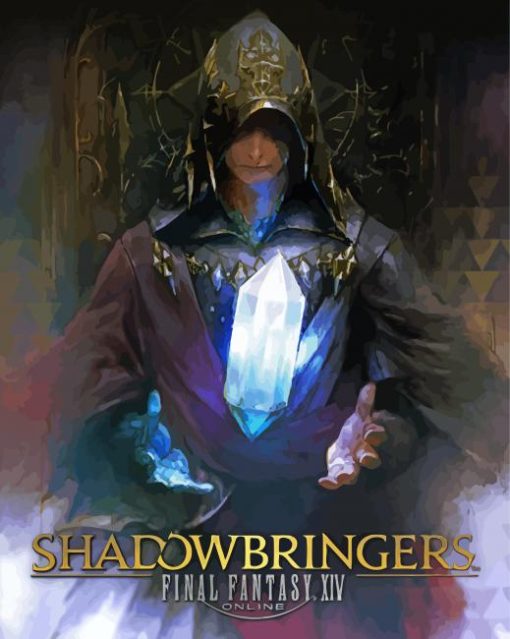 Aesthetic Shadowbringers Game Poster paint by number