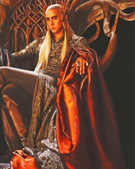 Aesthetic Thranduil paint by number