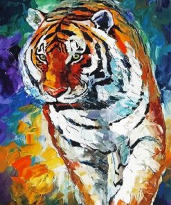 Aesthetic Abstract Tiger paint by number