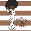 Aesthetic Black Nurse paint by number