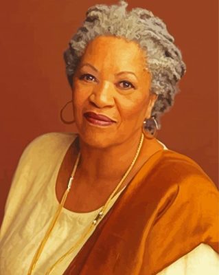 Aesthetic Toni Morrison paint by number