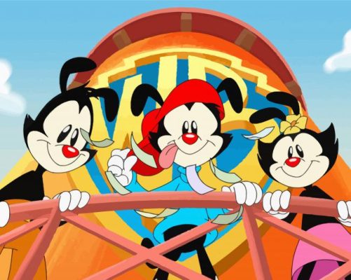 Animaniacs Cartoon paint by number