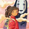 Chihiro And No Face paint by number