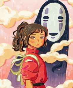 Chihiro And No Face paint by number