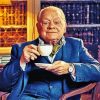 Classy David Jason paint by number