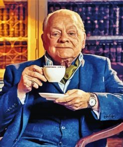 Classy David Jason paint by number