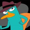 Cool Perry The Platypus paint by number
