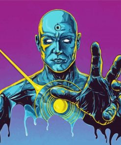 Doctor Manhattan Art Paint by number