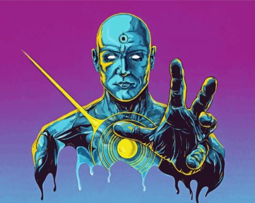 Doctor Manhattan Art Paint by number