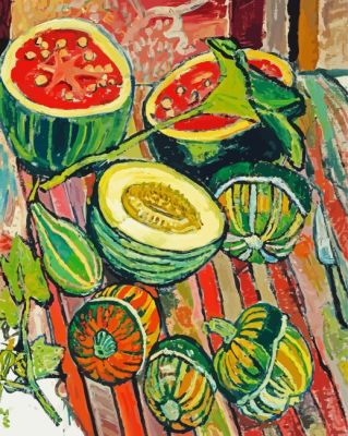 Fruits John Bratby paint by number