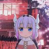 Kanna Kamui Anime Character paint by number