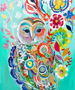 Owl Bird Starla Michelle paint by number