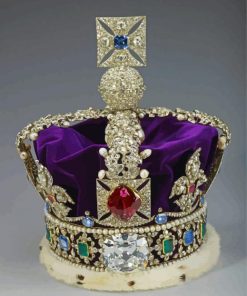 Queen Crown paint by number