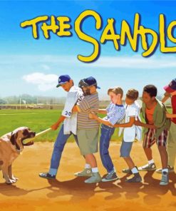 Sandlot Movie paint by number