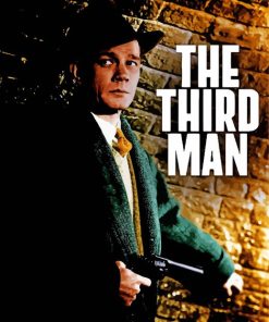 The Third Man Movie Poster paint by number