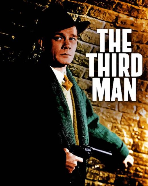 The Third Man Movie Poster paint by number