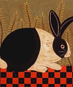 Warren Kimble Bunny paint by number