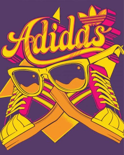 Adidas Illustration paint by number