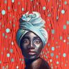 African Woman In Turban paint by number