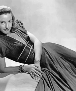 Barbara Stanwyck paint by number