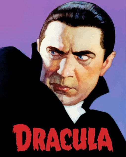 Bela Lugosi Art paint by number