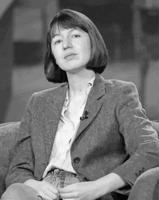 Black And White Sally Rooney paint by number