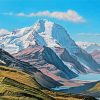 Canada Mount Robson Art paint by number