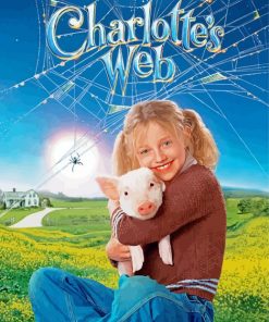 Charlottes Web Poster paint by number