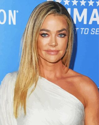 Denise Richards paint by number