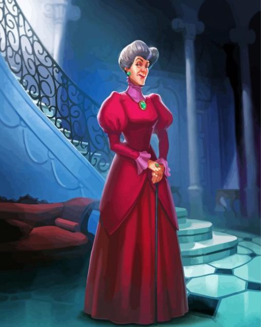 Disney Lady Tremaine Paint by number