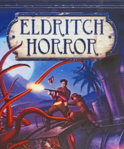 Eldritch Game Poster paint by number