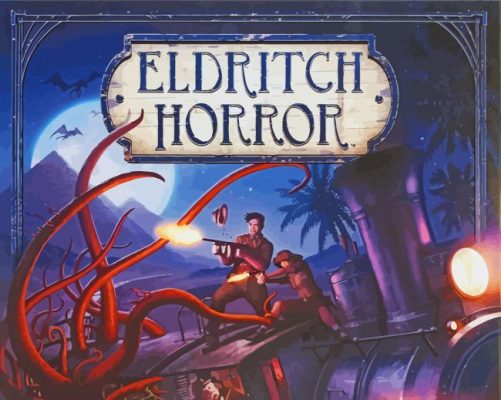 Eldritch Game Poster paint by number