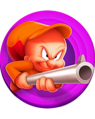 Elmer Fudd Art paint by number